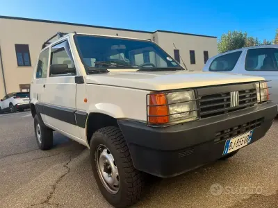 Usata Fiat Panda 4x4 Trekking 54 CV (39 kW) 2000 Bianco Utilitaria
