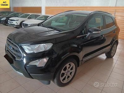 Usata Ford Ecosport Titanium 100 CV (73 kW) 2019 Nero SUV