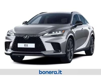 Nuova Lexus RX450h 309 CV (227 kW) 2025 F white SUV
