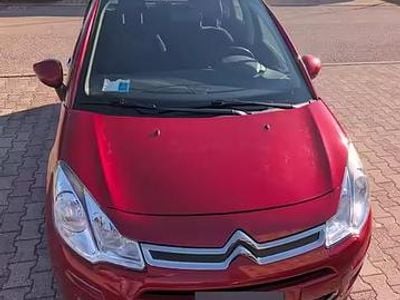 Begagnad Citroën C3 Exclusive 82 HK (60 kW) 2014 Röd Sedan