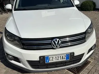 Usata VW Tiguan Style 140 CV (102 kW) 2014 Bianco SUV