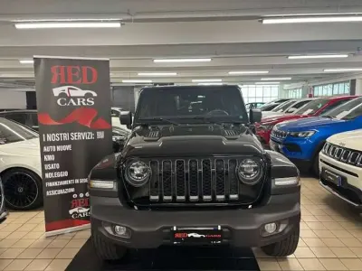 Usata Jeep Wrangler Sahara 272 CV (200 kW) 2021 Nero SUV