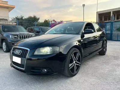 Usata Audi A3 S-Line 170 CV (125 kW) 2007 Nero Utilitaria