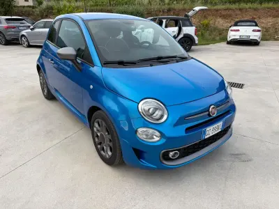 Usata Fiat 500 Sport 69 CV (50 kW) 2021 Blu Berlina