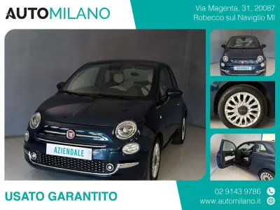 Usata Fiat 500 Dolcevita 70 CV (51 kW) 2021 Blu/azzurro Berlina