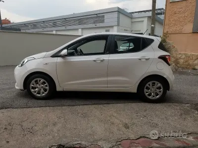 Usata Hyundai i10 Comfort 66 CV (48 kW) 2018 Bianco Utilitaria