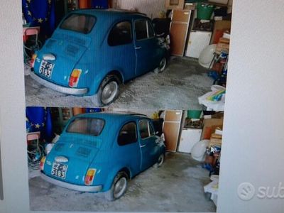 Usata Fiat 500 1970 Blu Utilitaria