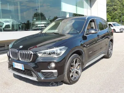 Usata BMW X1 xLine 150 CV (110 kW) 2017 Nero SUV