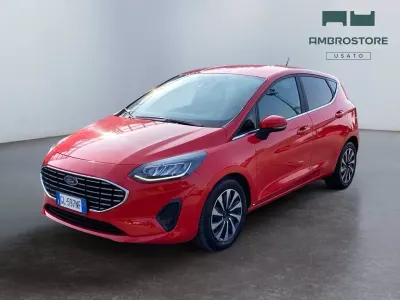 Usata Ford Fiesta ST-Line 125 CV (91 kW) 2022 Rosso Utilitaria