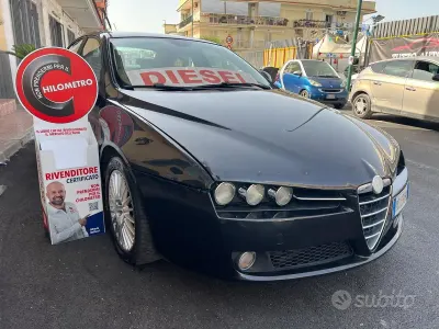 Usata Alfa Romeo 159 150 CV (110 kW) 2008 Nero Berlina