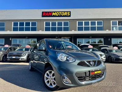 Usata Nissan Micra Acenta 80 CV (58 kW) 2017 Grigio Utilitaria