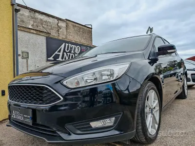 Brugt Ford Focus Titanium 120 HK (88 kW) 2018 Sort Stationcar