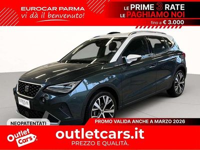 Usata Seat Arona Xperience 95 CV (69 kW) 2022 Verde SUV