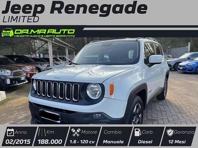 Usata Jeep Renegade Limited 120 CV (88 kW) 2015 Bianco SUV