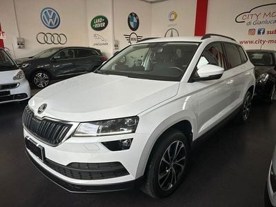 Usata Skoda Karoq SportLine 115 CV (84 kW) 2022 Bianco SUV