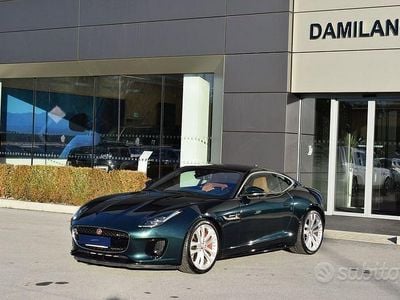 Usata Jaguar F-Type R-Dynamic 300 CV (220 kW) 2019 Verde Coupé