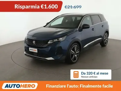 Begagnad Peugeot 5008 GT 131 HK (96 kW) 2020 Blå SUV