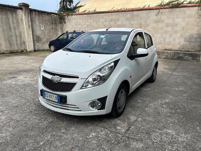 Usata Chevrolet Spark LS 68 CV (50 kW) 2011 Bianco Utilitaria