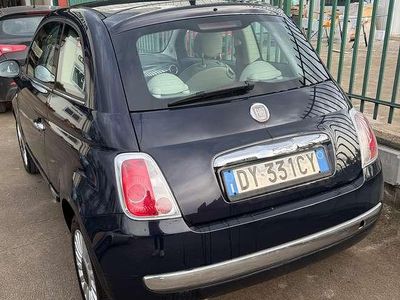 Usata Fiat 500 Pop 69 CV (50 kW) 2009 Blu/azzurro Cabrio