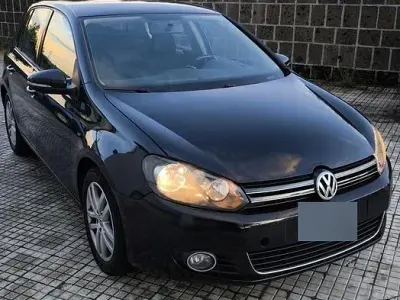 Usata VW Golf VI Highline 110 CV (80 kW) 2009 Nero Utilitaria