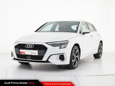 Usata Audi A3 Sportback g-tron Advanced Plus 131 CV (96 kW) 2024 Bianco ibis Utilitaria