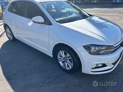 Usata VW Polo 65 CV (47 kW) 2019 Bianco Berlina