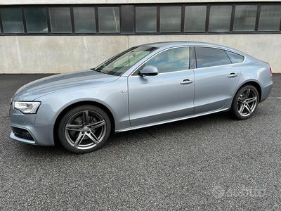 Usata Audi A5 Sportback S-Line 190 CV (139 kW) 2015 Argento Utilitaria