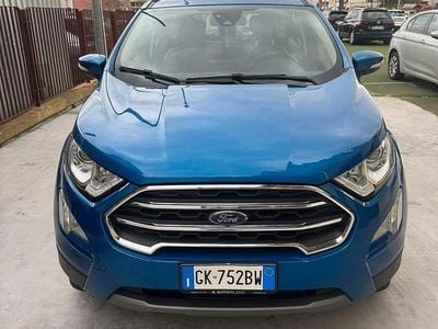Usata Ford Ecosport Titanium 125 CV (91 kW) 2022 Blu SUV