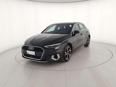 Usata Audi A3 Sportback Advanced 150 CV (110 kW) 2020 Grigio Utilitaria
