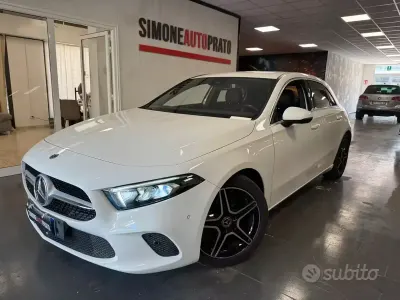 Usata Mercedes A180 136 CV (100 kW) 2019 Bianco Berlina