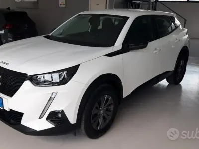 Usata Peugeot 2008 Active 110 CV (80 kW) 2022 Bianco SUV