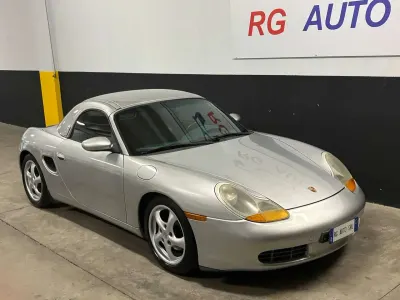 Usata Porsche Boxster 204 CV (150 kW) 1997 Argento Cabrio