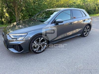 Begagnad Audi A3 Sportback S-Line 116 HK (85 kW) 2024 Svart Halvkombi