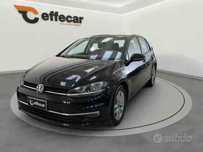 Usata VW Golf VII Executive 116 CV (85 kW) 2019 Nero Berlina