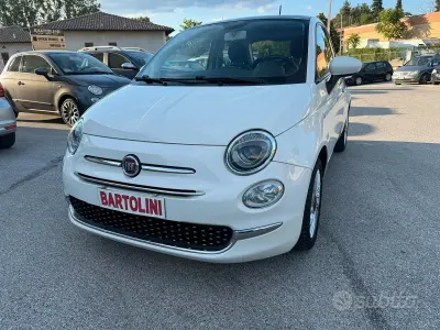 Usata Fiat 500 Lounge 69 CV (50 kW) 2017 Bianco Berlina