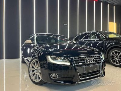Usata Audi A5 Cabriolet Ambition 190 CV (139 kW) 2010 Blu Cabrio