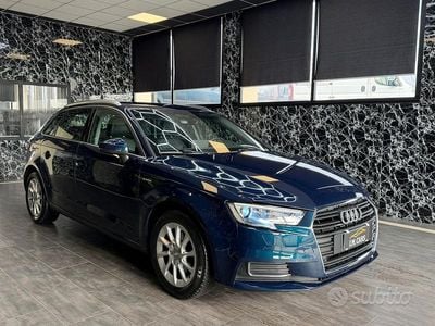 Usata Audi A3 Sport 150 CV (110 kW) 2018 Blu Berlina