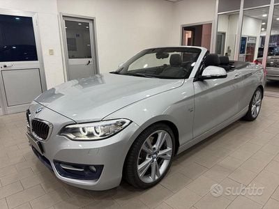 Usata BMW 220 Sport Line 190 CV (139 kW) 2017 Other Cabrio