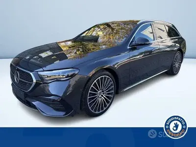 Nuova Mercedes E220 Advanced Plus 197 CV (144 kW) 2025 Grigio Station wagon
