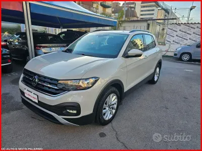 Usata VW T-Cross Advance 110 CV (80 kW) 2023 Nero SUV