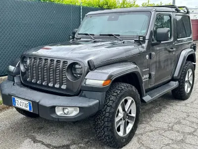 Usata Jeep Wrangler Unlimited Sahara 200 CV (147 kW) 2019 Grigio SUV