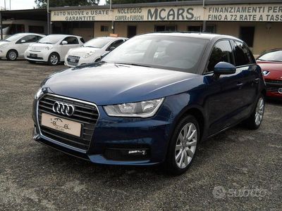 Usata Audi A1 90 CV (66 kW) 2016 Blu Utilitaria