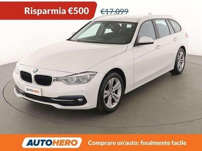 Usata BMW 318 Sport Line 150 CV (110 kW) 2019 Bianco Station wagon