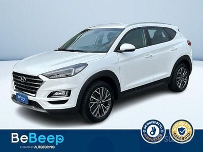 Usata Hyundai Tucson 115 CV (84 kW) 2020 Bianco pastello SUV