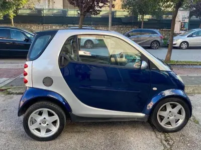 Begagnad Smart ForTwo Coupé 50 HK (36 kW) 2003 Blå Sportkupé