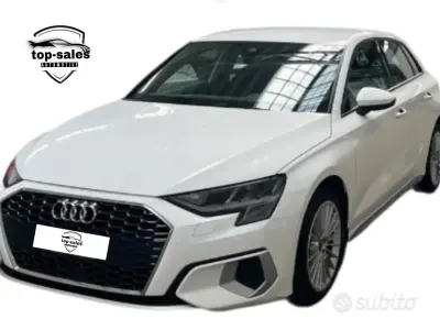 Usata Audi A3 Advanced 150 CV (110 kW) 2022 Bianco Berlina