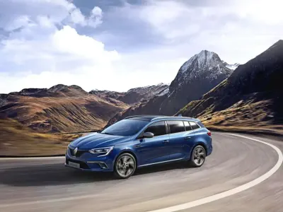 Usata Renault Mégane GrandTour Zen 110 CV (80 kW) 2017 Grigio scuro Station wagon
