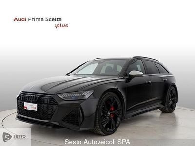 Usata Audi RS6 Comfort 600 CV (441 kW) 2024 Nero Station wagon