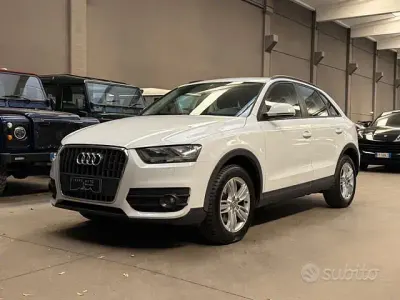 Usata Audi Q3 Business 140 CV (102 kW) 2014 Bianco metallizzato SUV