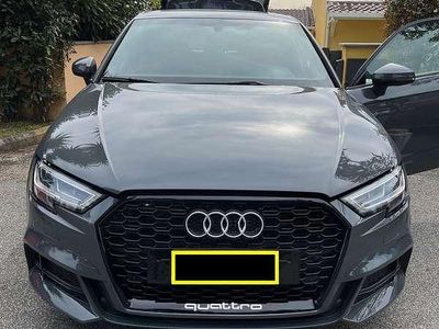 Usata Audi A3 Sport 184 CV (135 kW) 2017 Grigio Berlina